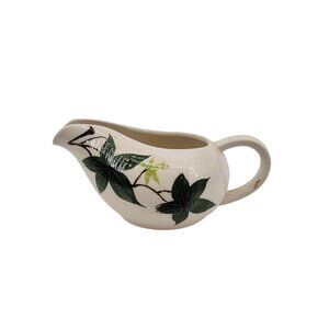 Vintage Ivy by Kanedai Hand Painted Green Ivy‎ Creamer